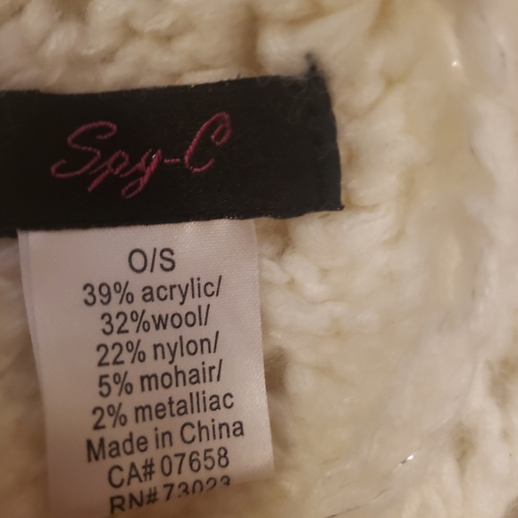 Scarf with wool - Picture 4 of 4